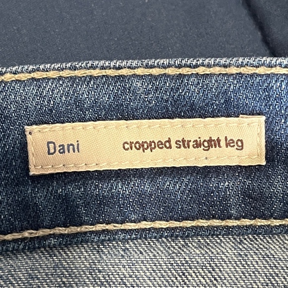 Citizens Of Humanity COH Dani Cropped Straight Blue Ankle Jeans sz 27 - Picture 12 of 15